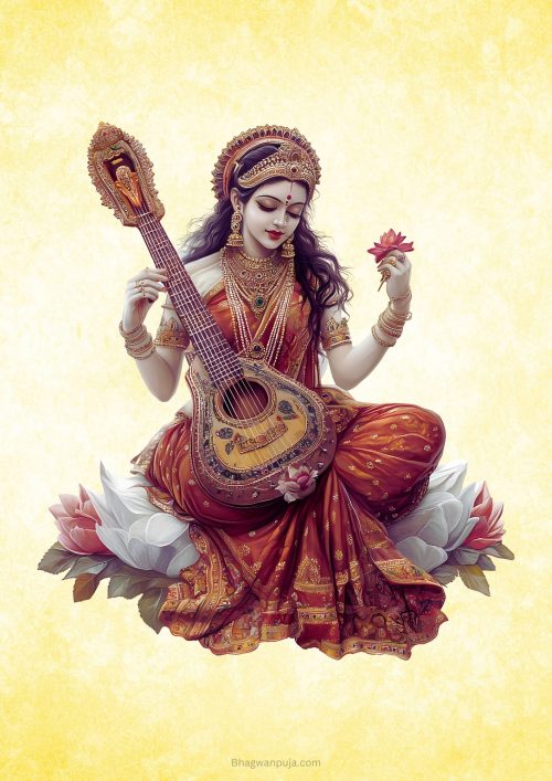 Goddess Saraswati Wallpaper